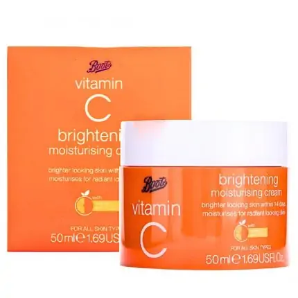 Boots Vitamin C Brightening Moisturizing Cream 50ml