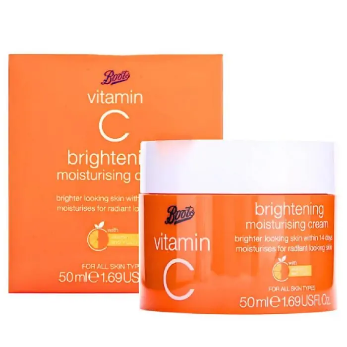 Boots Vitamin C Brightening Moisturizing Cream 50ml
