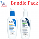 Bundle Pack ; CeraVe AM Facial Moisturizing Lotion SPF 30 for Women & Men 59ml & CeraVe PM Facial Moisturizing Lotion for Women & Men 59ml