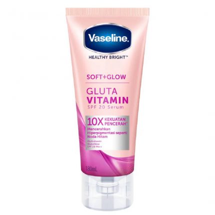 Vaseline Healthy Bright Soft+Glow Gluta Vitamin SPF 20 Body Serum 180ml