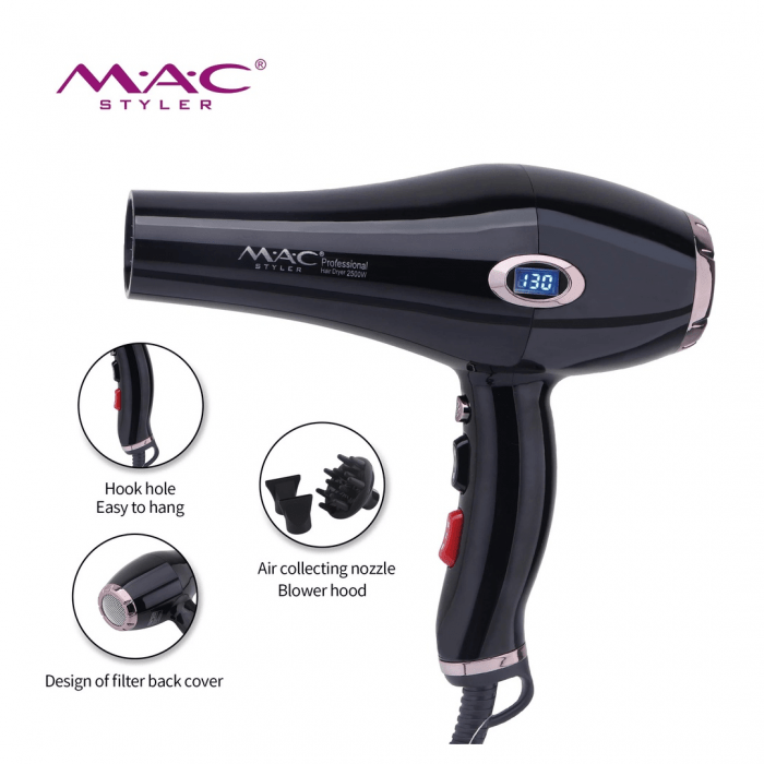 MAC Styler 2500 watt Professional Hair Dryer