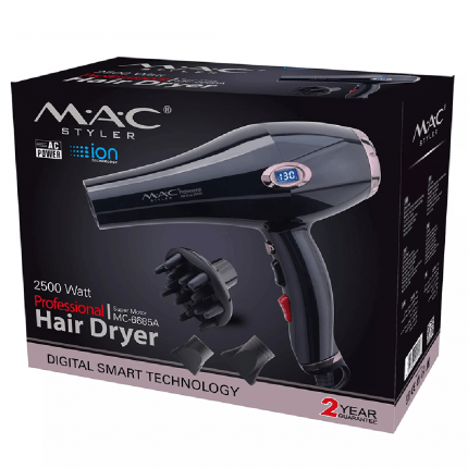 MAC Styler 2500 watt Professional Hair Dryer