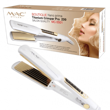 MAC Titanium Hair Crimper Pro 230, MC - 5501