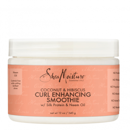Shea Moisture Coconut & Hibiscus Curl Enhancing Smoothie with Silk Protien & Neem Oil 340g