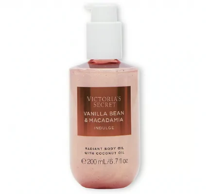 Victoria’s Secret Vanilla Bean & Macadamia Indulge Radiant Body Oil 200ml