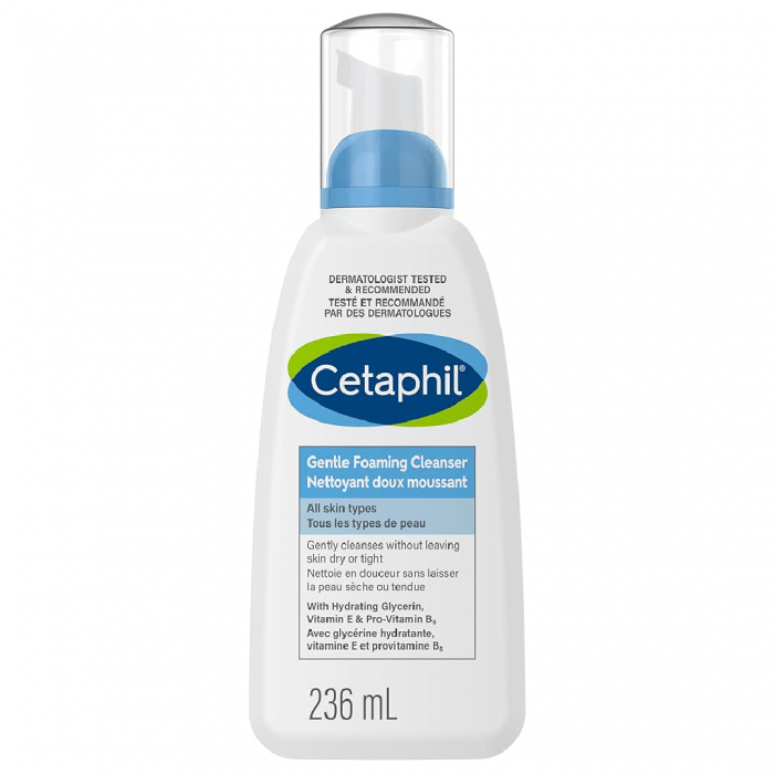 Cetaphil Gentle Foaming Cleanser For All Skin Type 236ml