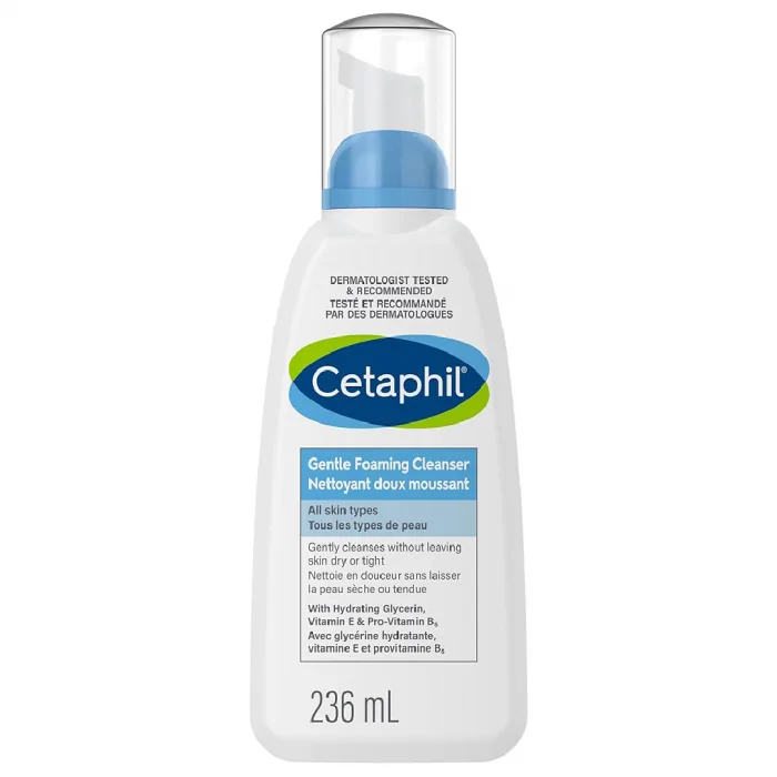 Cetaphil Gentle Foaming Cleanser For All Skin Type 236ml