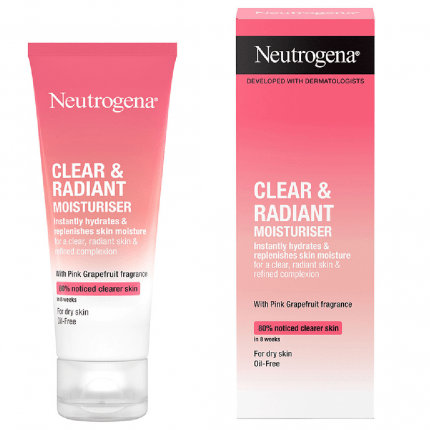 Neutrogena Clear & Radiant Oil Free Moisturiser 50ml
