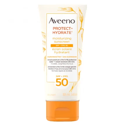 AVEENO Protect + Hydrate Moisturizing Sunscreen Spf 50 88ml