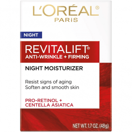 Loreal Paris Anti-Wrinkle +Firming Night Moisturizer Cream 48g