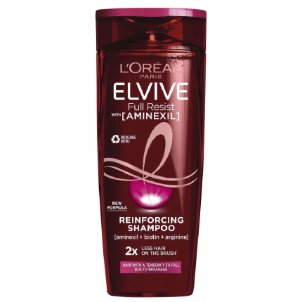 L'Oréal Paris Elvive Full Resist with Aminexil Reinforcing Shampoo - 400ml