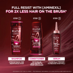 L'Oréal Paris Elvive Full Resist with Aminexil Reinforcing  Shampoo - 400ml - Image 2