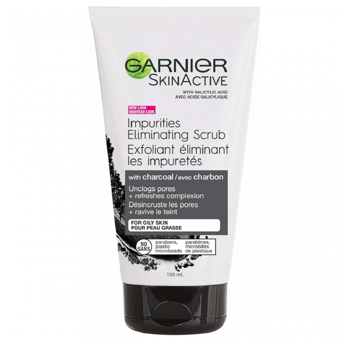 Garnier SkinActive Impurities Eliminating Scrub with Charcoal – 150ml