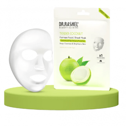 Dr.Rashel Tender Coconut Sheet Mask with Serum