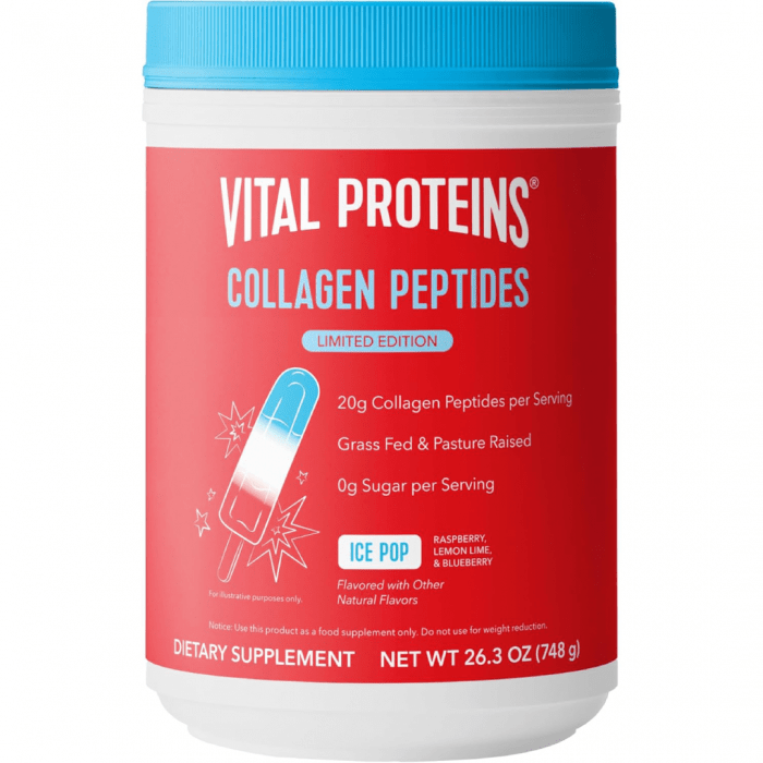 Vital Proteins Ice Pop Collagen Peptides 748g