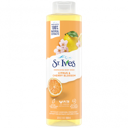St. Ives Energising Citrus & Cherry Blossom Body Wash 650ml