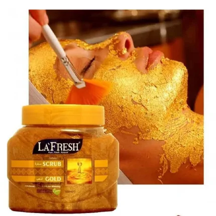 La Fresh Gold Face & Body Scrub 500ml