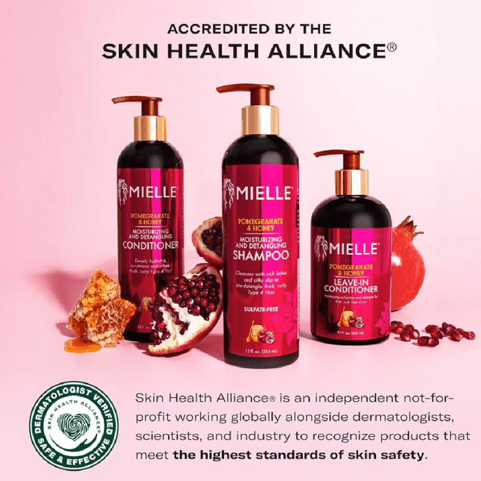 Mielle Pomegrante & Honey Leave-In Conditioner -355 ml - Image 2