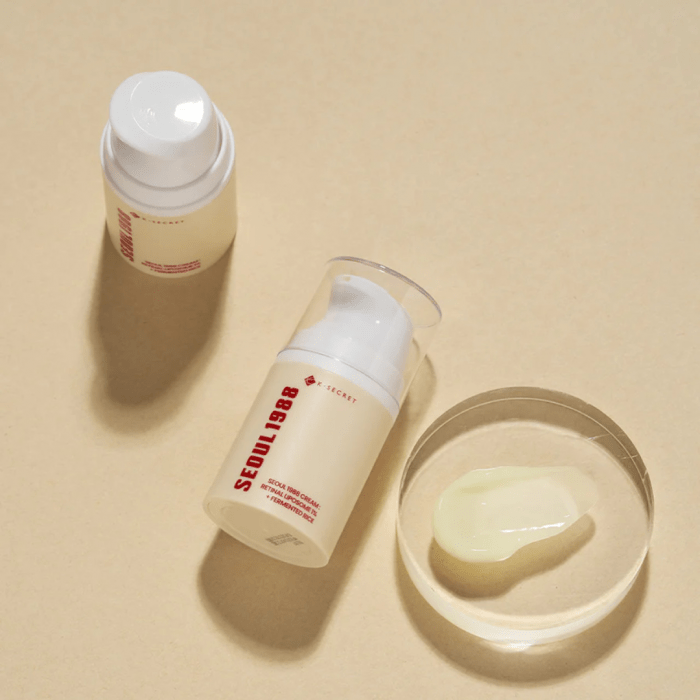 K-SECRET SEOUL 1988 Cream : Retinol Liposome 1% + Fermented Rice 50ml - Image 2