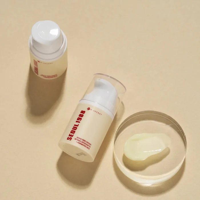 K-SECRET SEOUL 1988 Cream : Retinol Liposome 1% + Fermented Rice 50ml - Image 2