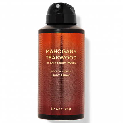 Bath & Body Works MAHOGANY TEAKWOOD Men's Body Spray 104g