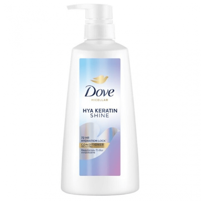 Dove Micellar HYA Keratin Shine Conditioner 370ml
