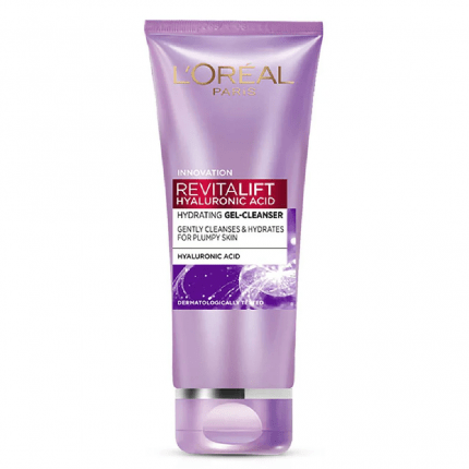 L'Oreal Paris Revitalift Hyaluronic Acid Hydrating Gel Cleanser 100ml