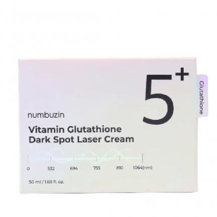 Numbuzin No.5+ Vitamin Glutathione Dark Spot Laser Cream 50ml
