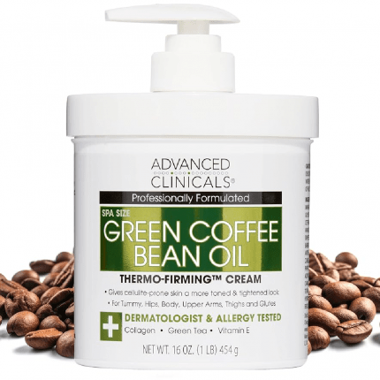 Advanced Clinicals Green Coffee Bean Oil Cream 454g