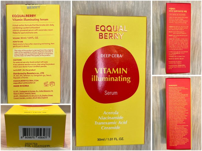 Eqqualberry Vitamin Illuminating Serum - 30ml - Image 5