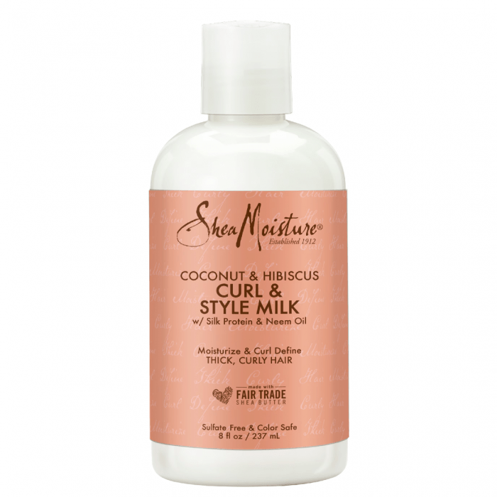 SheaMoisture Coconut & Hibiscus Curl & Style Milk - 237ml