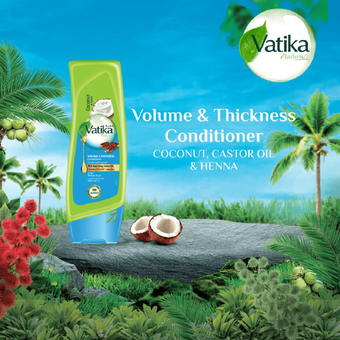 Vatika Volume & Thickness Conditioner 400ml - Image 3