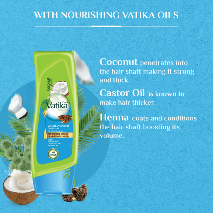 Vatika Volume & Thickness Conditioner 400ml - Image 2