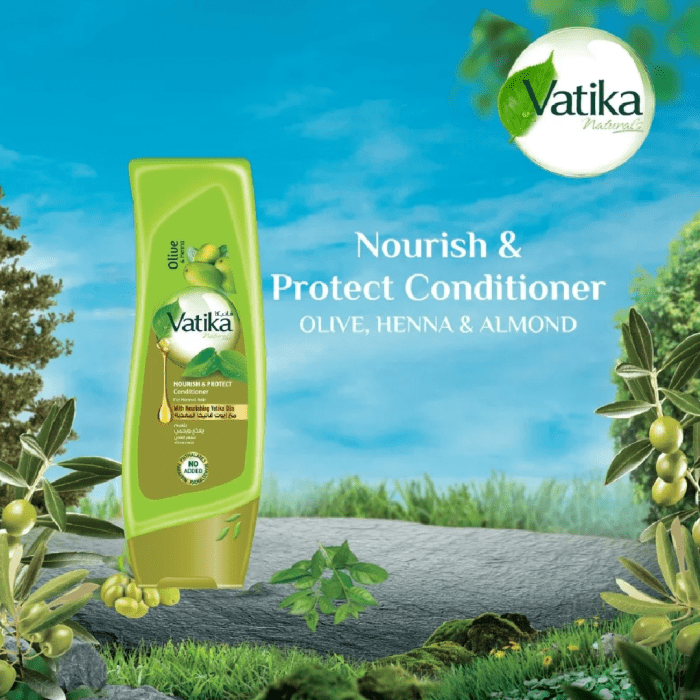 Vatika Nourish & Protect Conditioner 400ml - Image 2