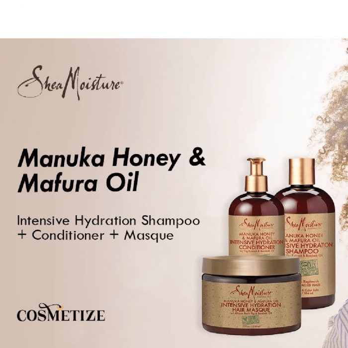 SheaMoisture Manuka Honey & Mafura Oil Intensive Hydration Shampoo – 384 ml - Image 2