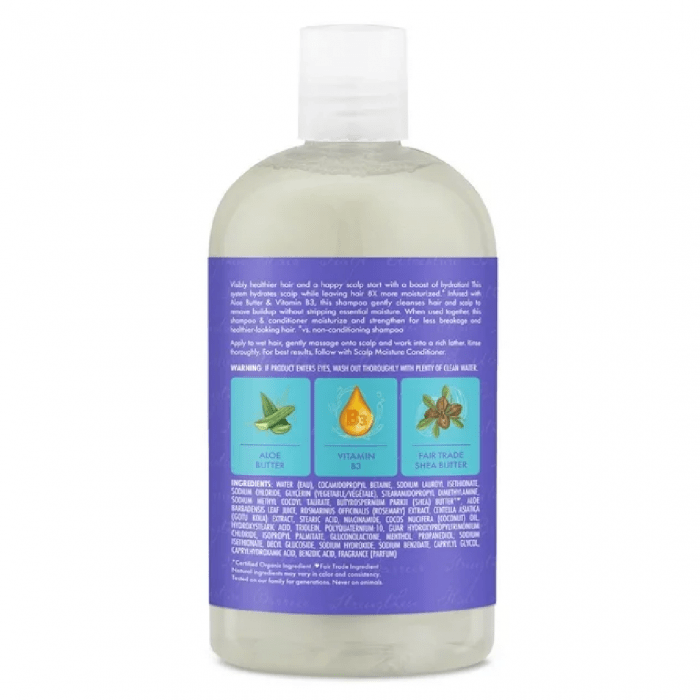 SheaMoisture Aloe Butter Scalp Moisture Shampoo - 384ml - Image 4