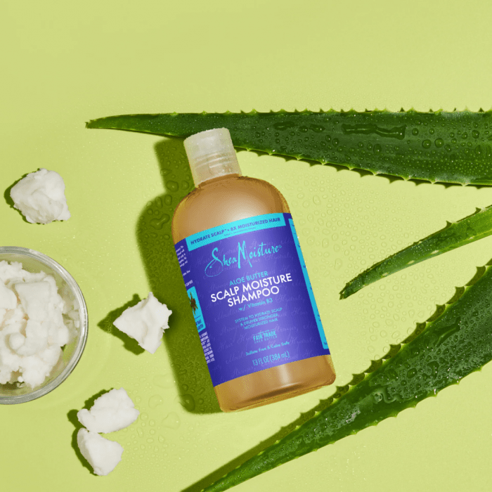 SheaMoisture Aloe Butter Scalp Moisture Shampoo - 384ml - Image 3