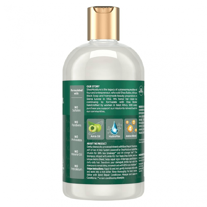 SheaMoisture Amla Oil Bond Repair Shampoo - 384ml - Image 2