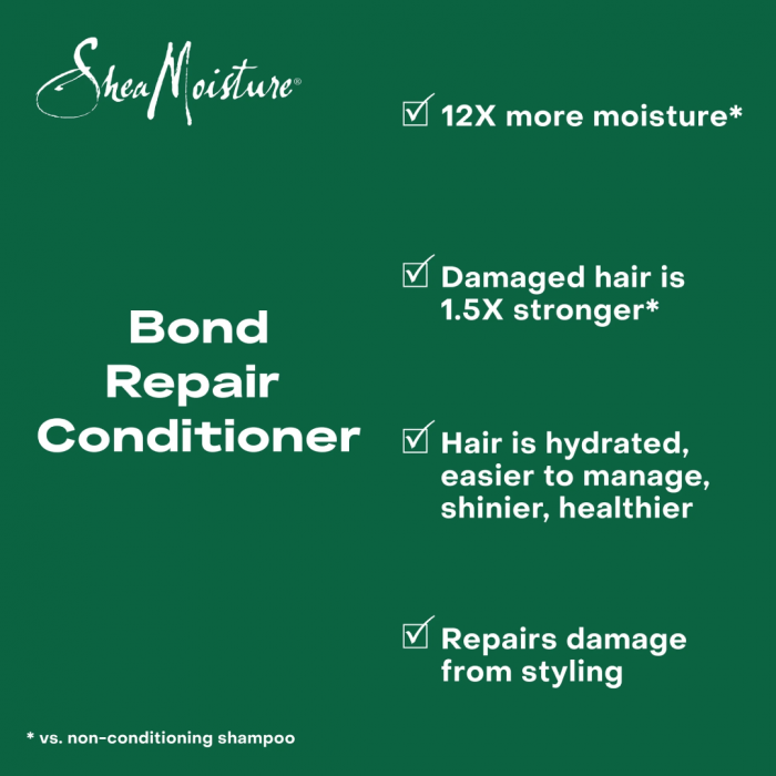 SheaMoisture Amla Oil Bond Repair Conditioner- 384ml - Image 2