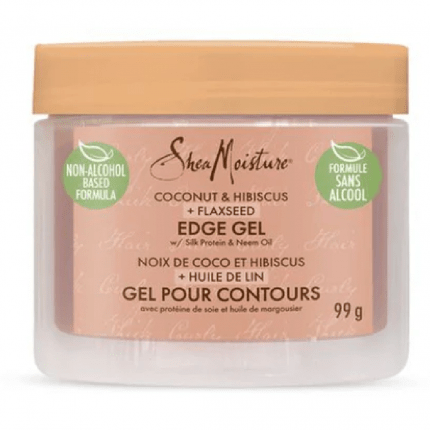 SheaMoisture Coconut & Hibiscus + Flaxseed Edge Gel - 99g