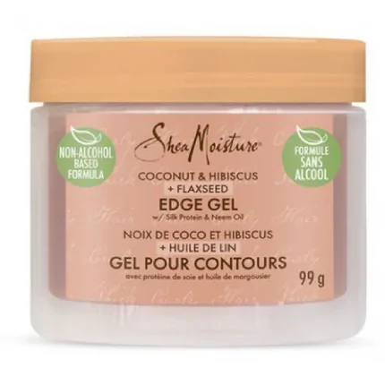 SheaMoisture Coconut & Hibiscus + Flaxseed Edge Gel - 99g
