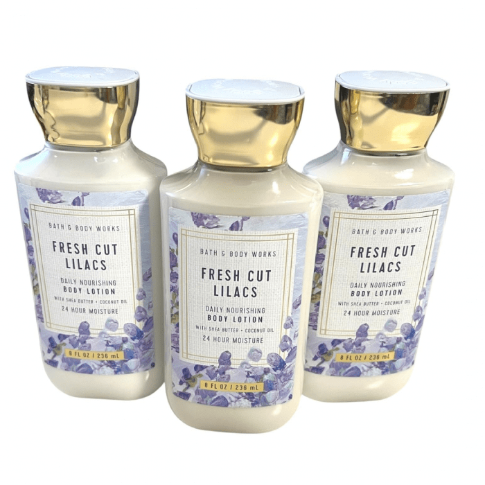Bath & Body Works Fresh Cut Lilacs Body Lotion  - 236ml - Image 3