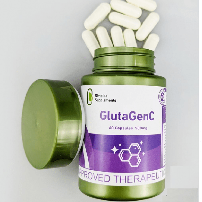 Simplee Supplement GlutaGenC 500mg 60 Capsules