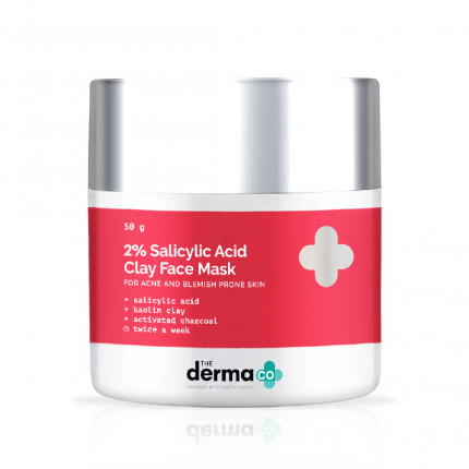 The Derma Co 2% Salicylic Face Mask For Acne & Blemish Prone Skin 50 g