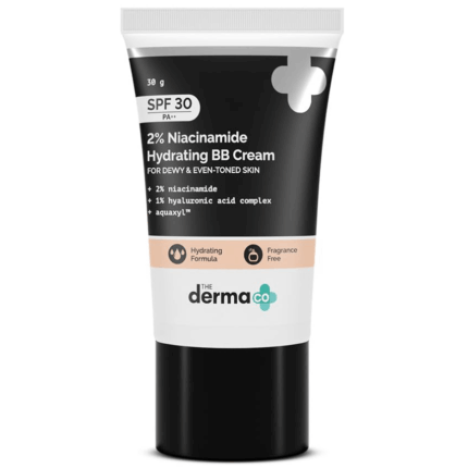 The Derma Co 2% Niacinamide Hydrating BB Cream 30 g