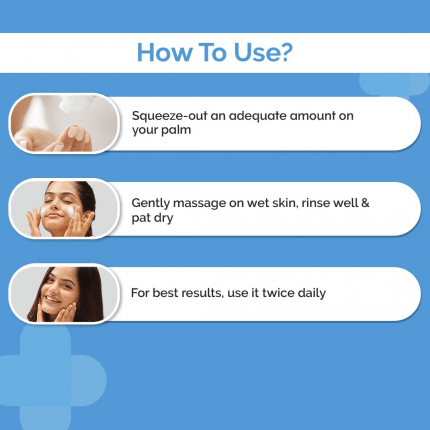 The Derma Co 2% Cica-Glow Daily Face Wash 100 g