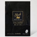 Glamfox - Black Snail Mucin | Collagen+ Face Mask Sheet - 23ml