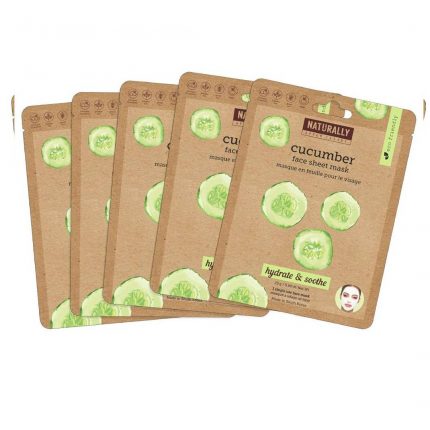 Naturally Cucumber face Sheet Mask 25g ( 1 sheet )