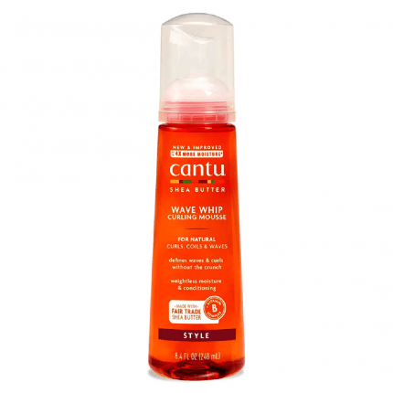 Cantu Shea Butter Wave Whip Curling Mousse - 248ml
