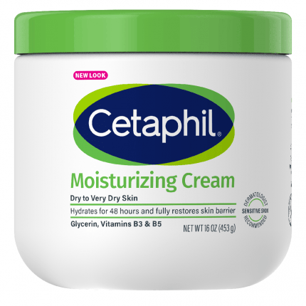 Cetaphil Moisturizing Cream Ultimate 2-pack with Prebiotic Aloe,Vitamin E for Dry, Irriated Skin